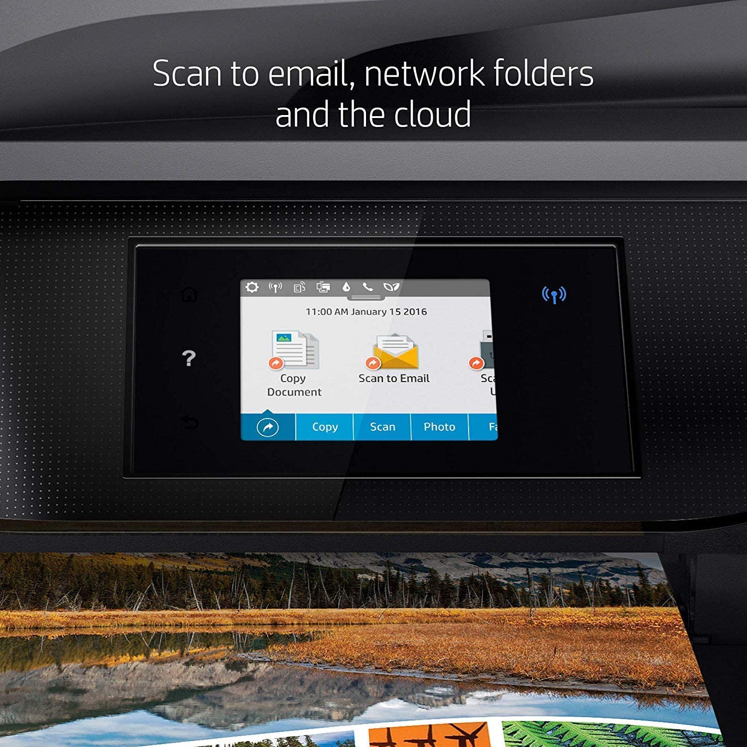 HP OfficeJet Pro 6978 All-in-One Wireless Printer with Mobile Printing, HP Instant Ink &  Dash Replenishment Ready (T0F29A) (Renewed) - Image 9
